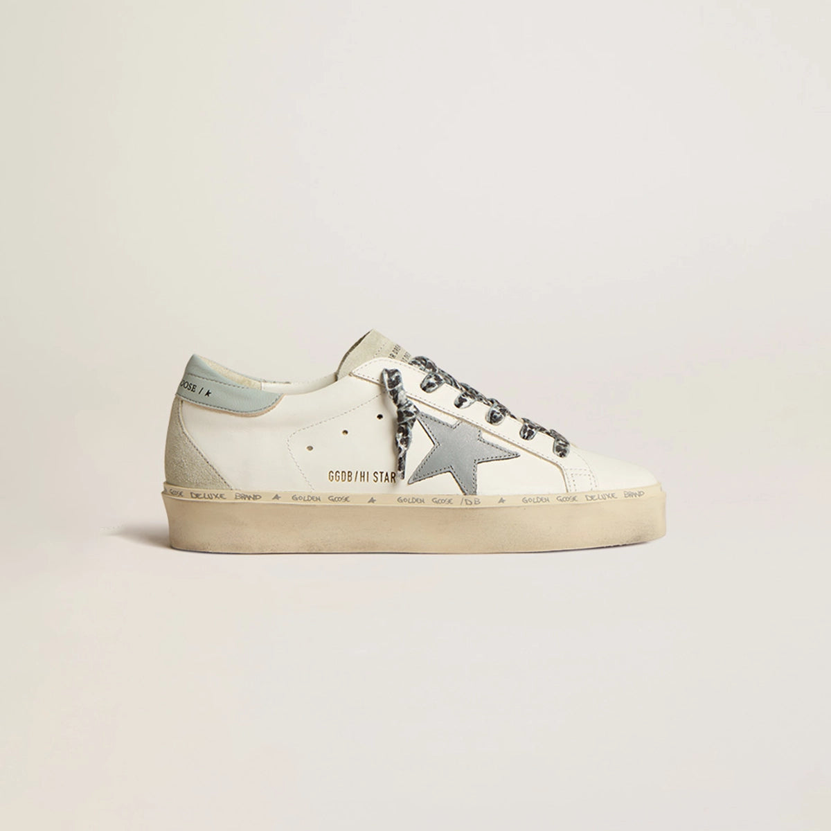 Tenis Golden Goose Hi Star Leather Mujer