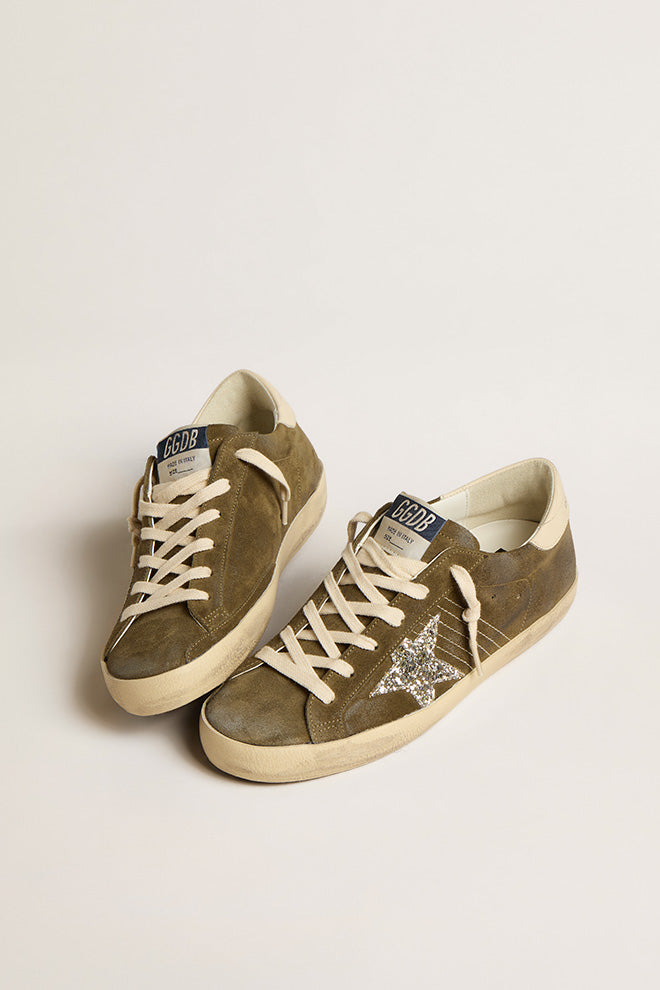 Tenis Golden Goose Super Star Suede Upper Mujer