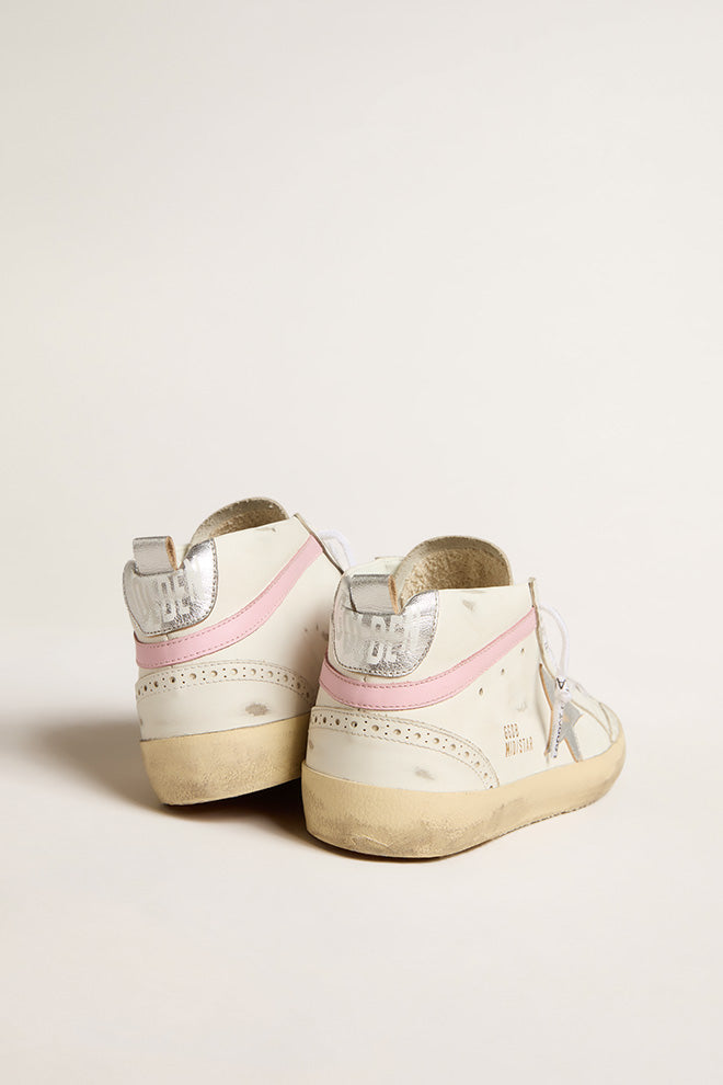 Tenis Golden Goose  Mid Star Laminated Star Mujer