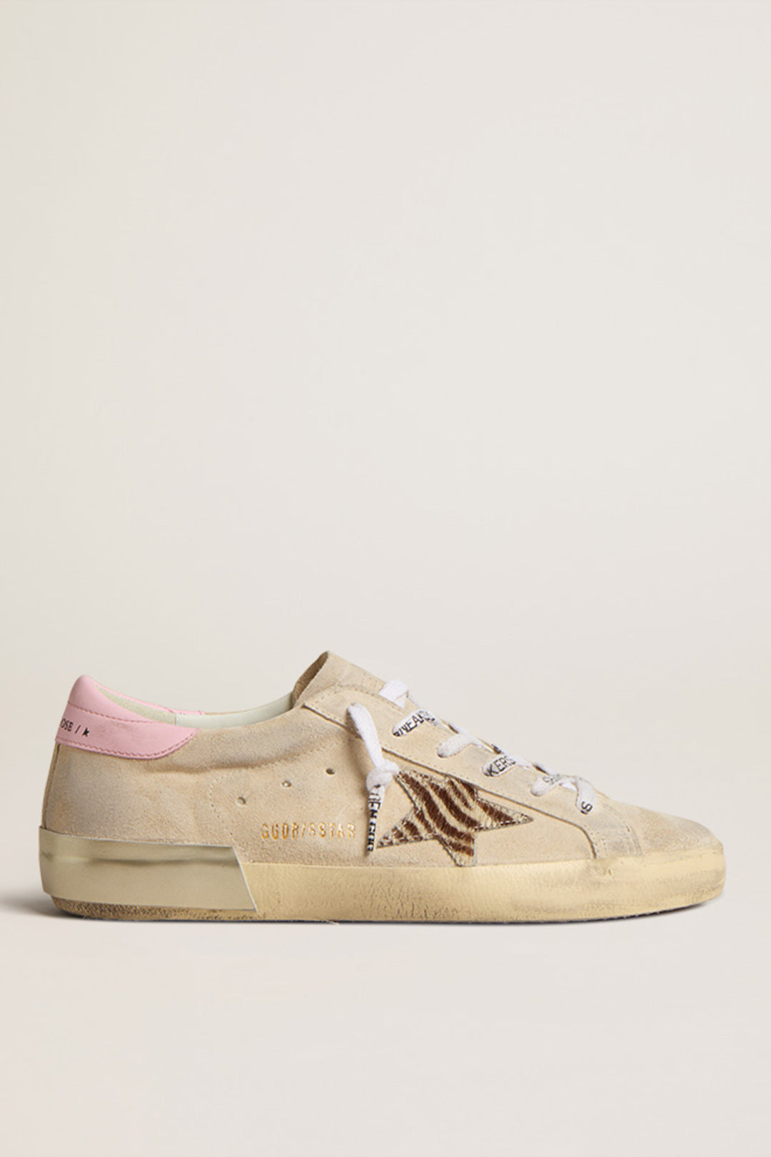 Tenis Golden Goose Super Star  Zebra Mujer