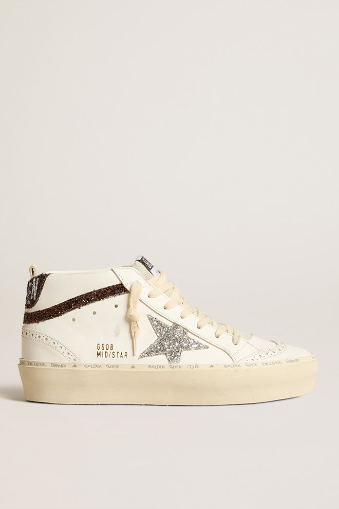 Tenis Golden Goose  Hi Mid Star Leather Mujer