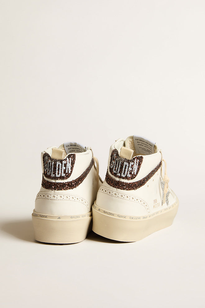 Tenis Golden Goose  Hi Mid Star Leather Mujer