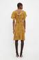 Cargar imagen en el visor de la galería, Vestido Mini Draped Sleeve
