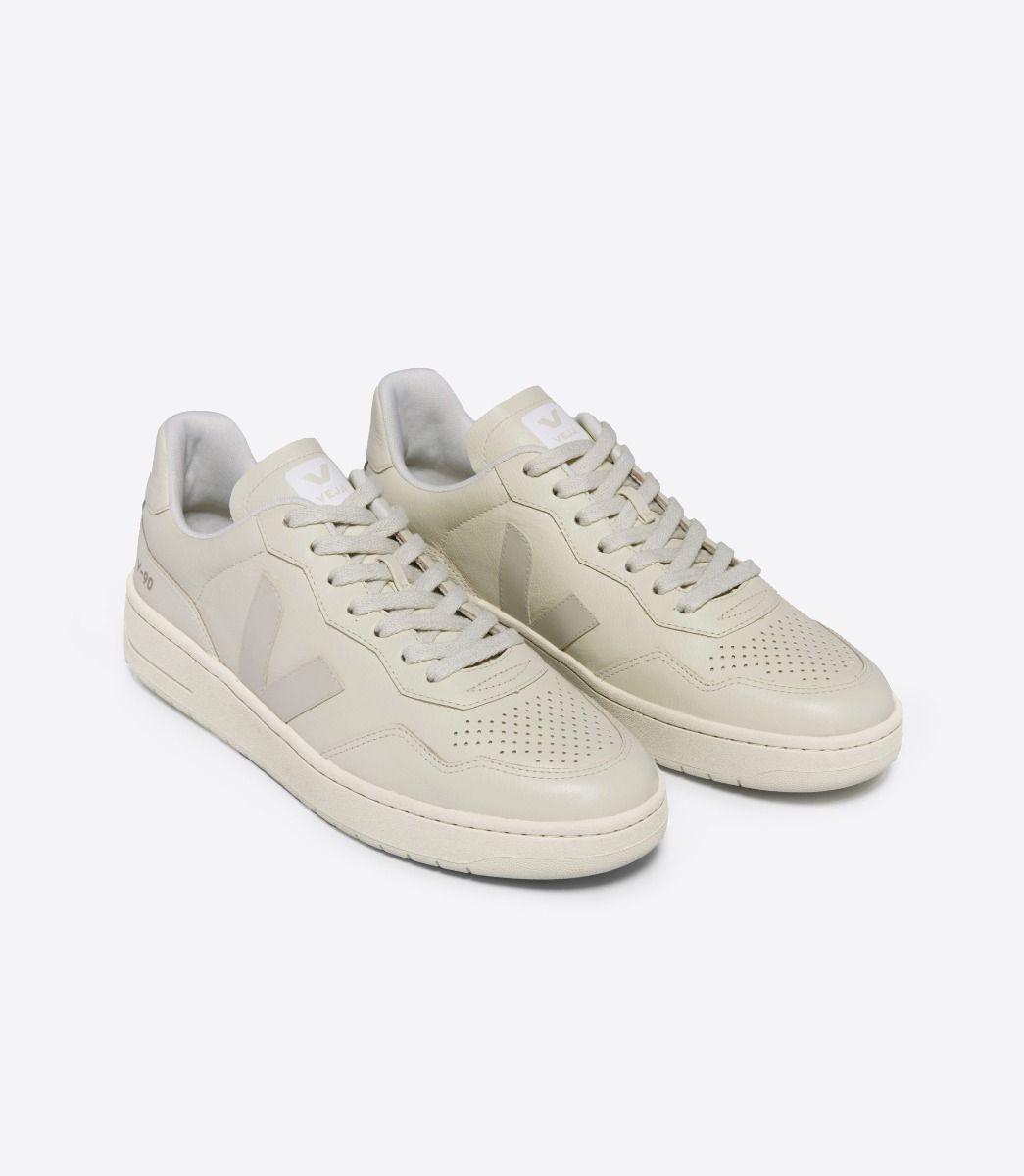 Tenis Veja De Hombre V-90 Ot Leather Cashew