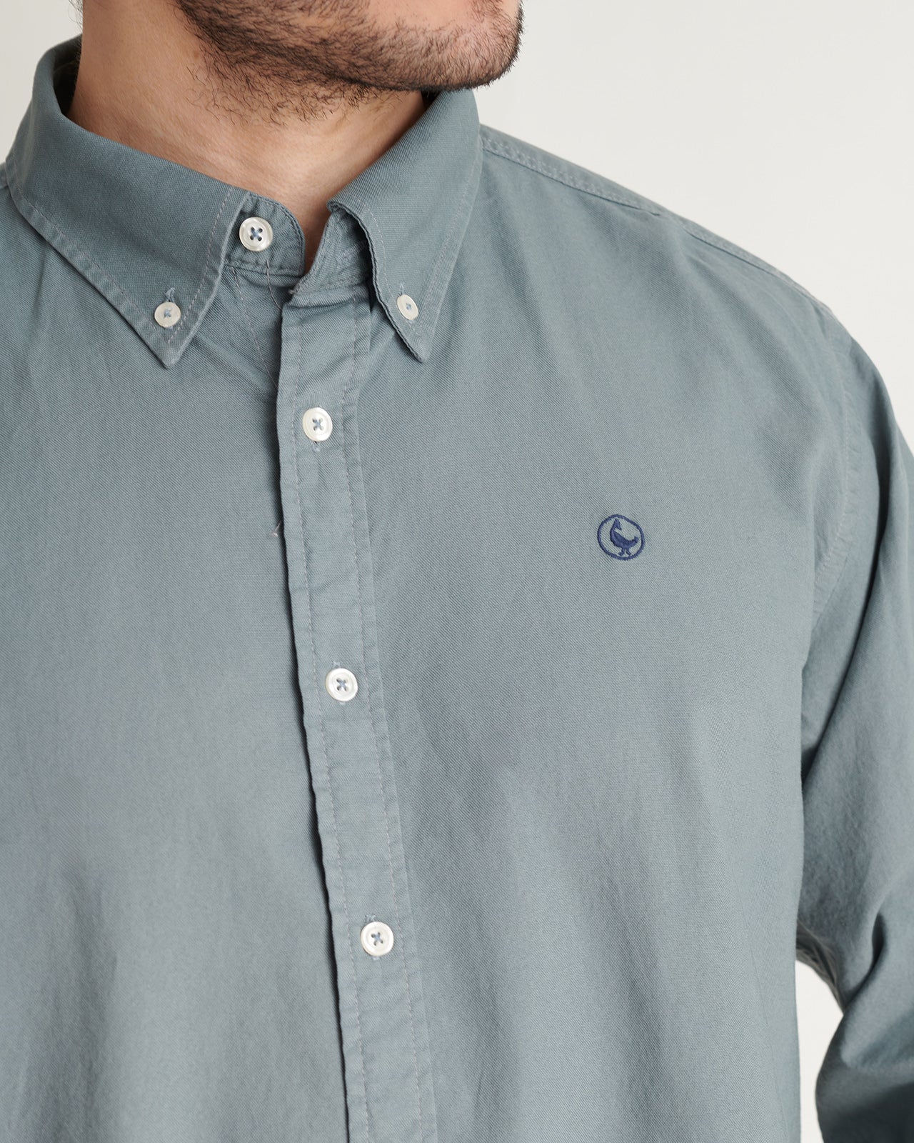 Camisa Algodón Garment Dyed