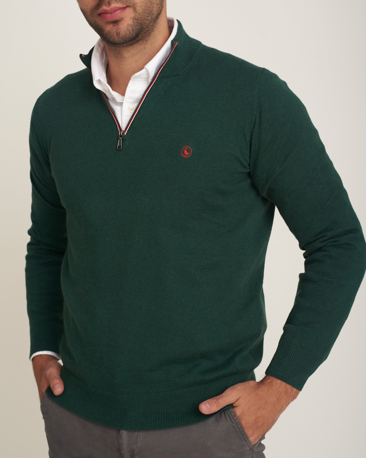 Sweater Cuello Cremallera