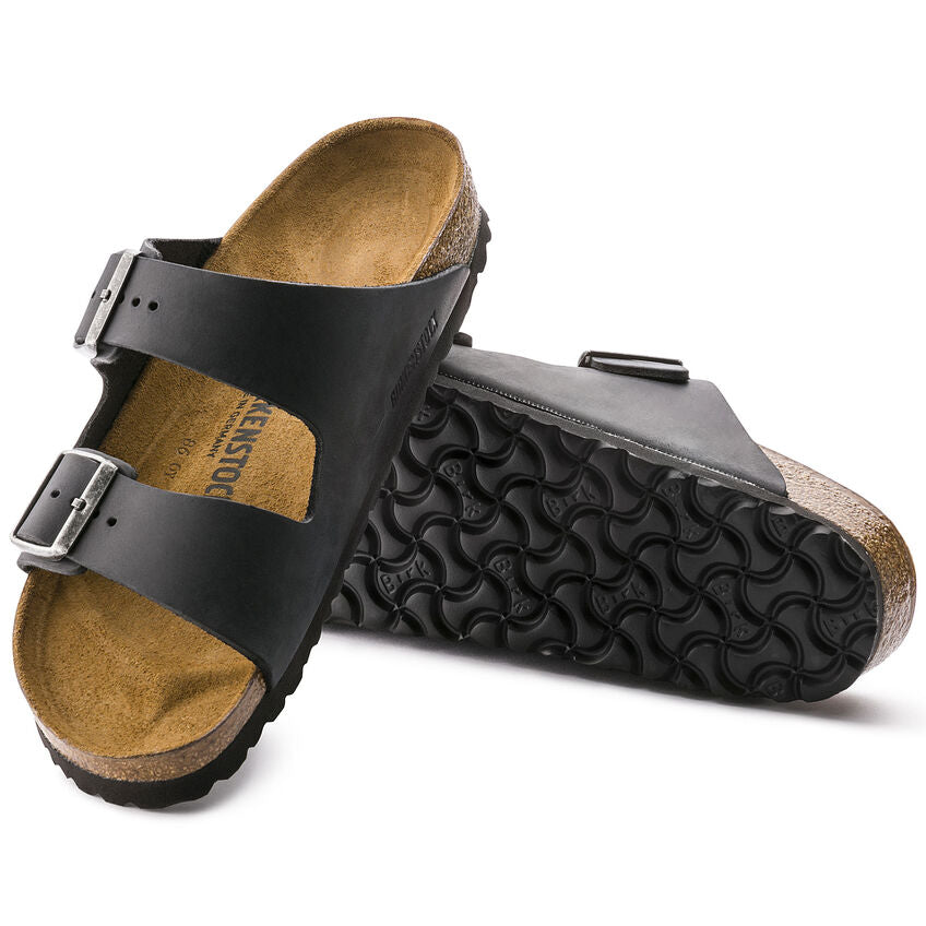 Sandalias Arizona Oiled Black