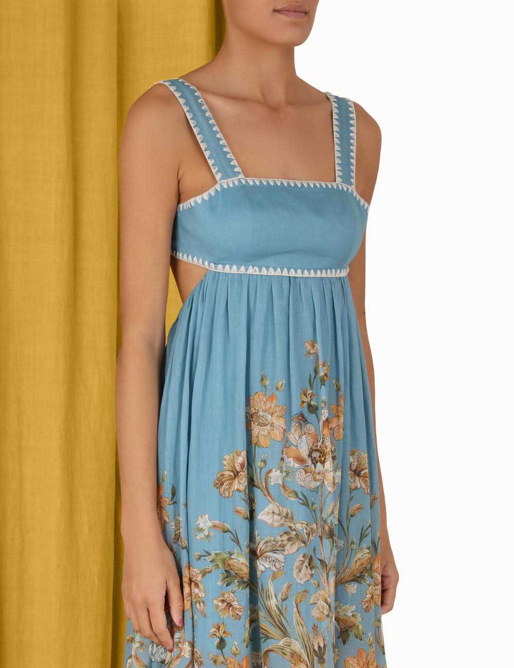 Vestido Chintz Tiered