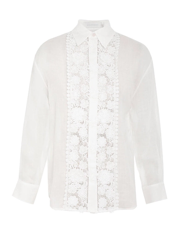 Blusa Raie Lace Flower