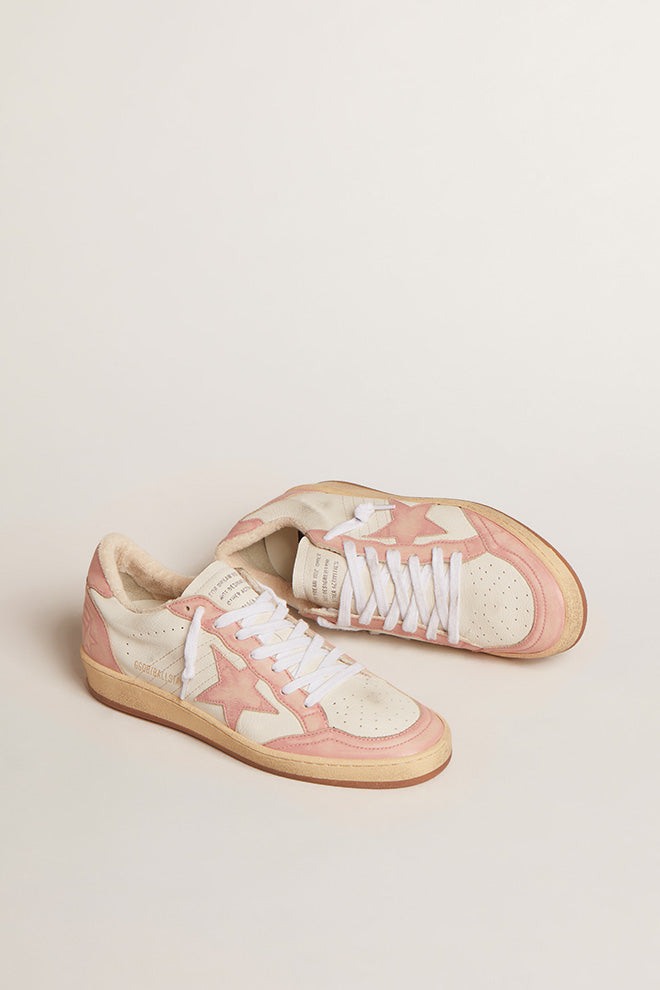 Tenis Golden Goose Ball Star Nappa Upper Leather Toe Star Mujer