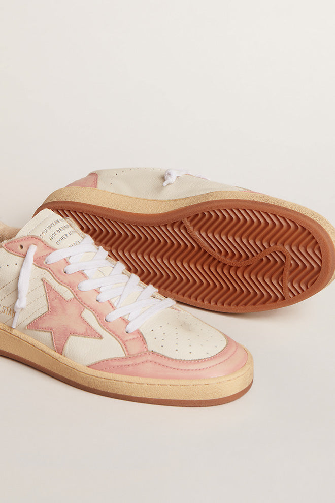 Tenis Golden Goose Ball Star Nappa Upper Leather Toe Star Mujer