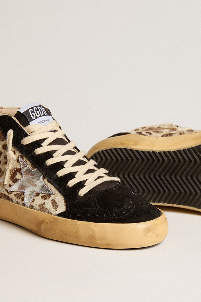 Tenis Deportivos Mid Star Leopard Horsy Upper