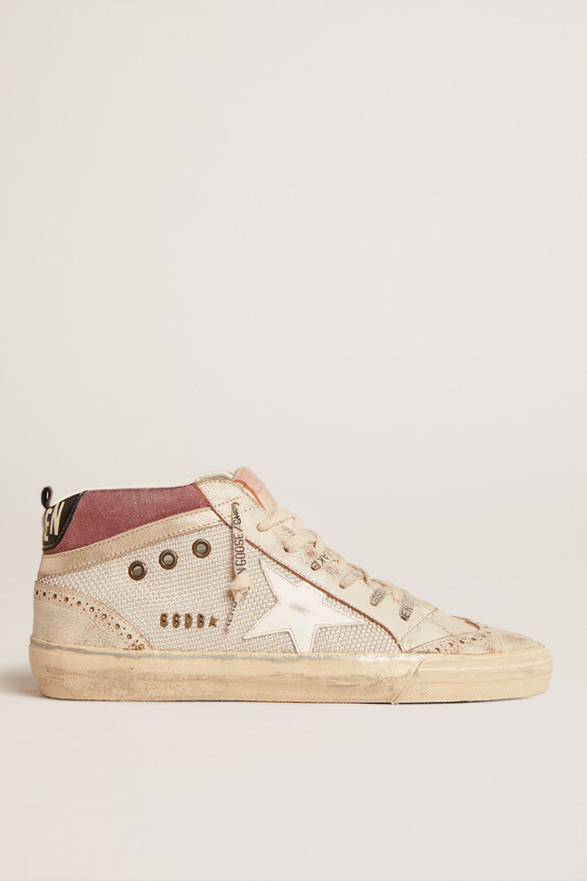 Tenis Deportivos Mid Star Net And Suede Upper Vintage