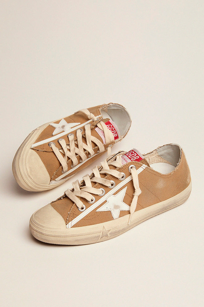 Tenis Golden Goose V-Star 2 Canvas Mujer