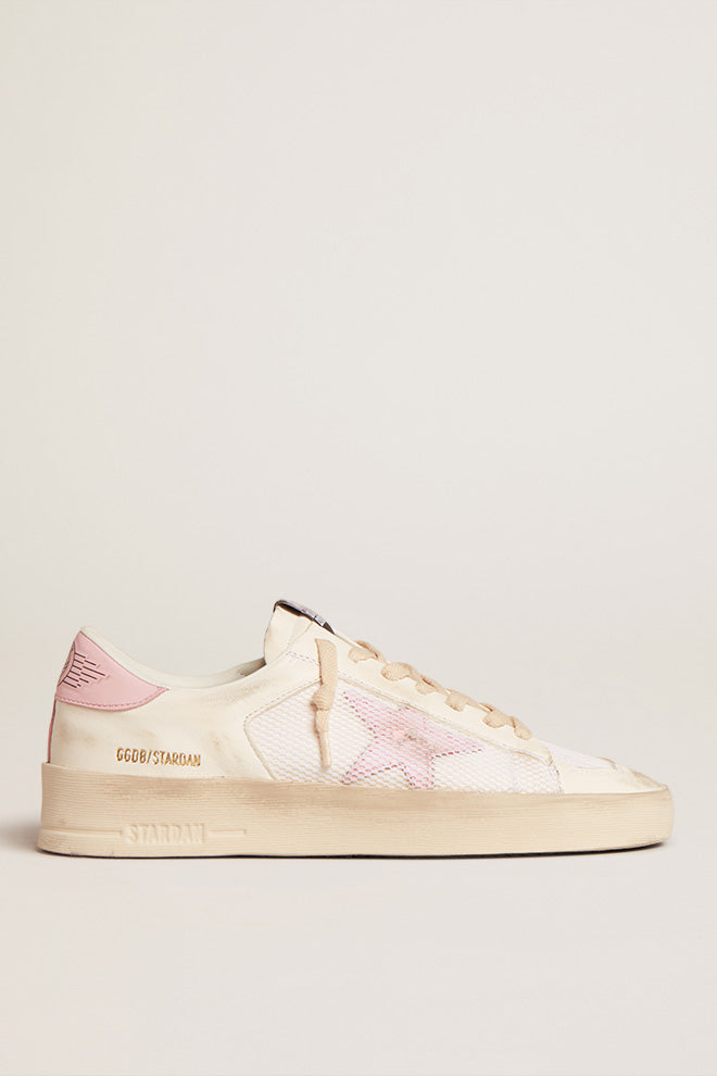 Tenis Golden Goose Stardan Nappa And Net Upper Mujer