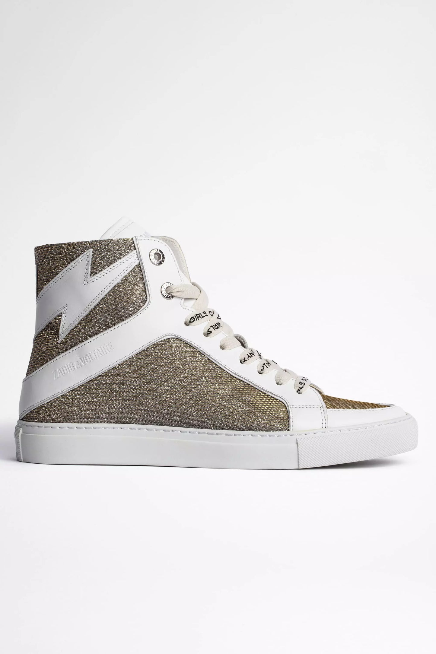 Tenis Zadig High Flash Sparkle Mujer