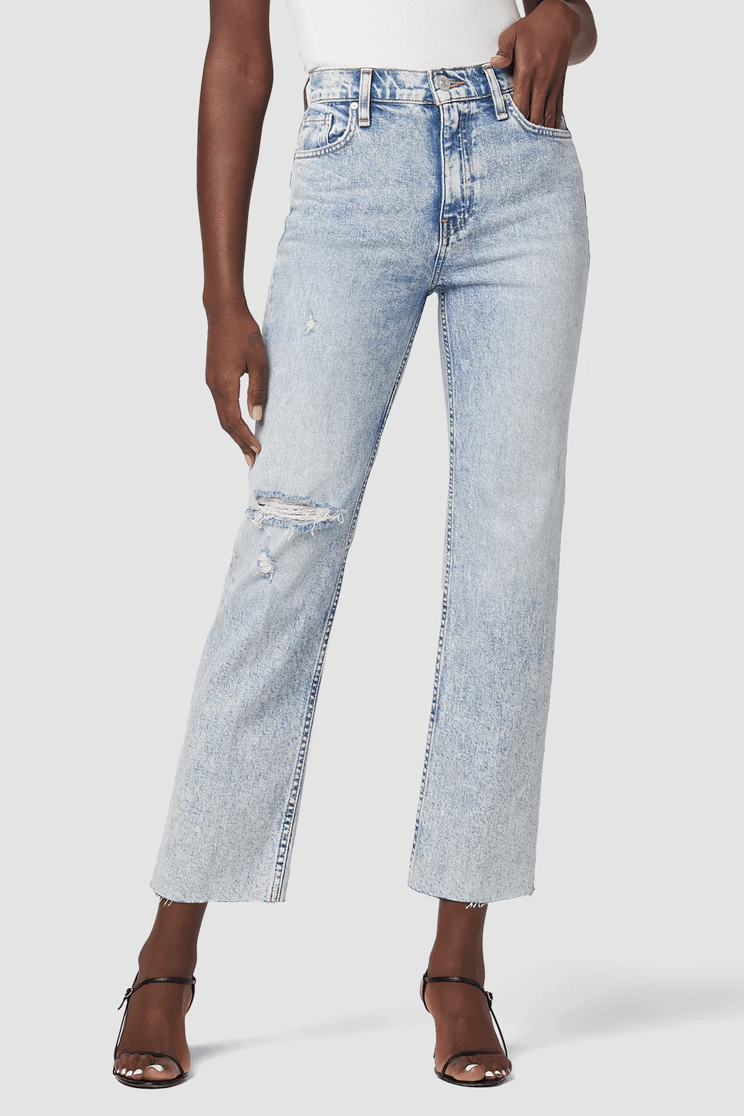 Jeans Remi High Rise Straight Cropped