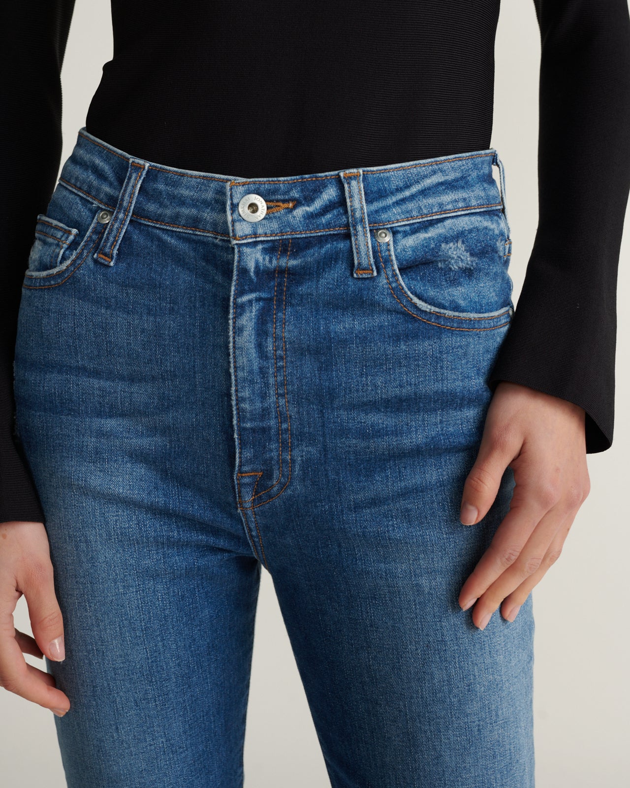 Jeans River High Rise Straight