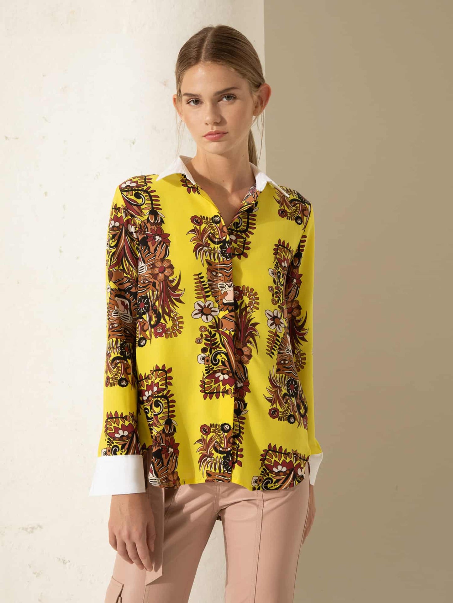 Camisa Maru Amarillo