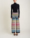 Cargar imagen en el visor de la galería, Pantalon Knitted Multicolored Chevron
