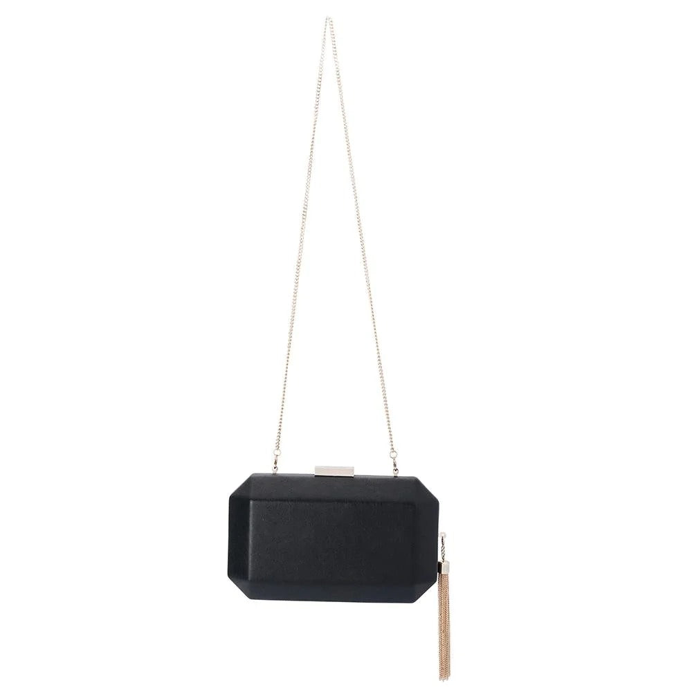 Bolso Lia Faceted Clutch