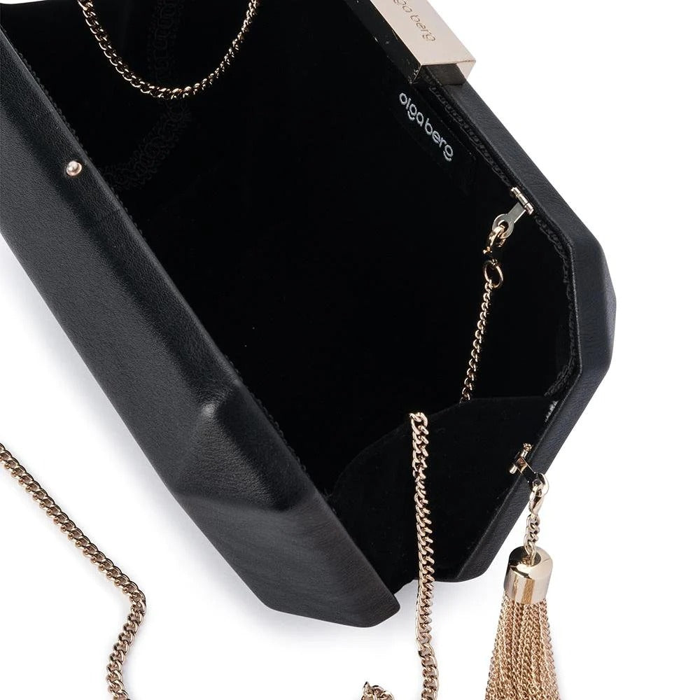 Bolso Lia Faceted Clutch