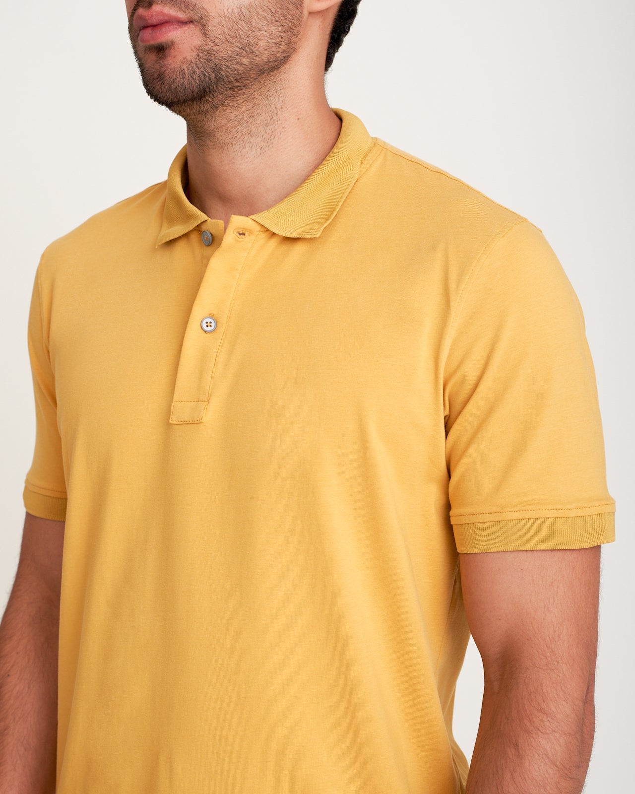 Camiseta Polo Sin Bolsillos Algodon