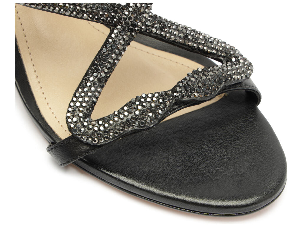 Sandalias Alane Block Strass