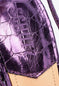 Cargar imagen en el visor de la galería, Sandalias Tacón Alto Croco Metalizado
