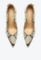 Cargar imagen en el visor de la galería, Zapatos Tacón Punteagudo Scarpin Leather Animal Print

