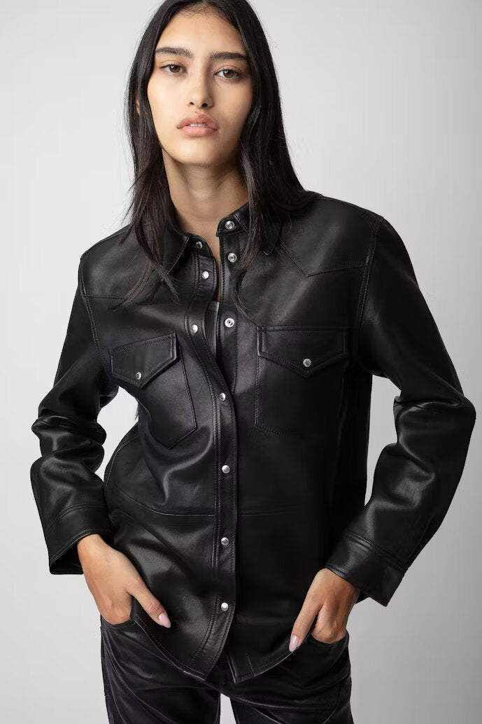 Camisa Thelma Leather