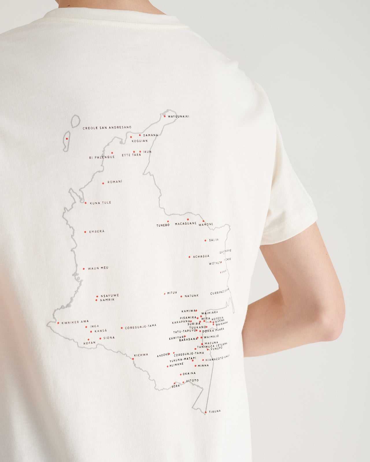 Camiseta Mapa